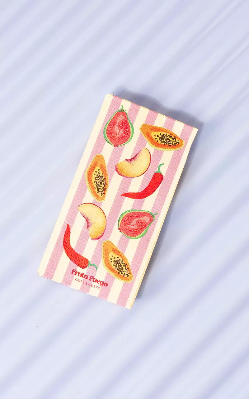 Servetten #103993 Light Yellow Pink