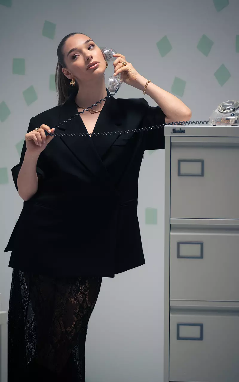 Oversized blazer Black