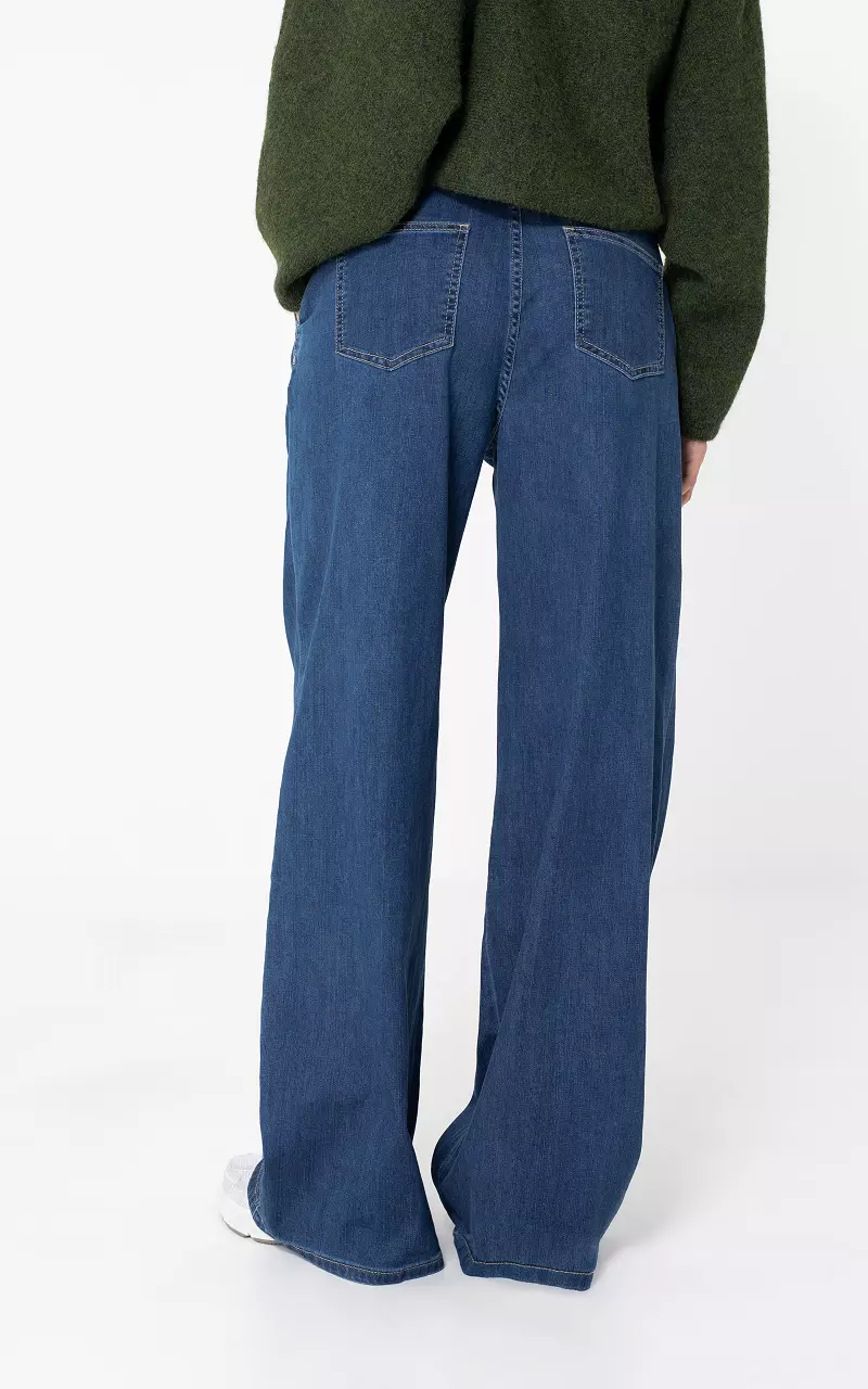 Wide leg jeans Dark Blue