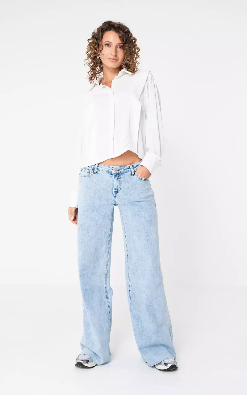 Low waist jeans Lichtblauw