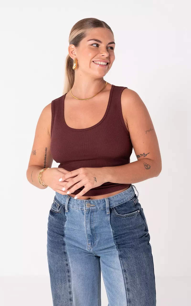 Basic Tanktop Bordeaux