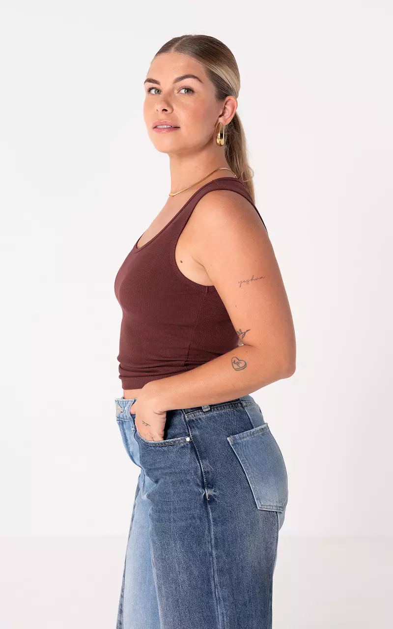 Basic Tanktop Bordeaux