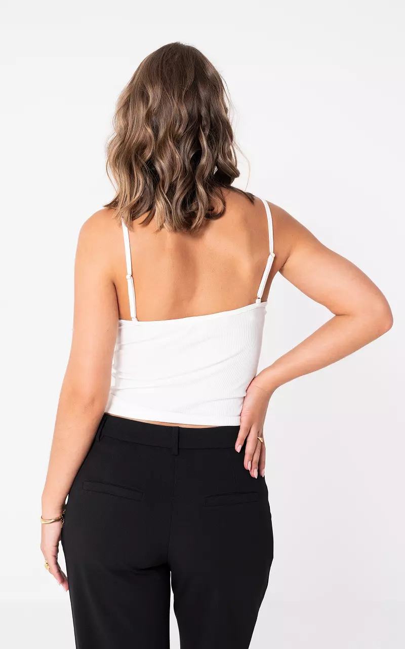 Cropped top White