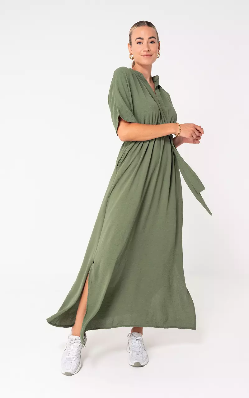 Maxikleid  Kaki