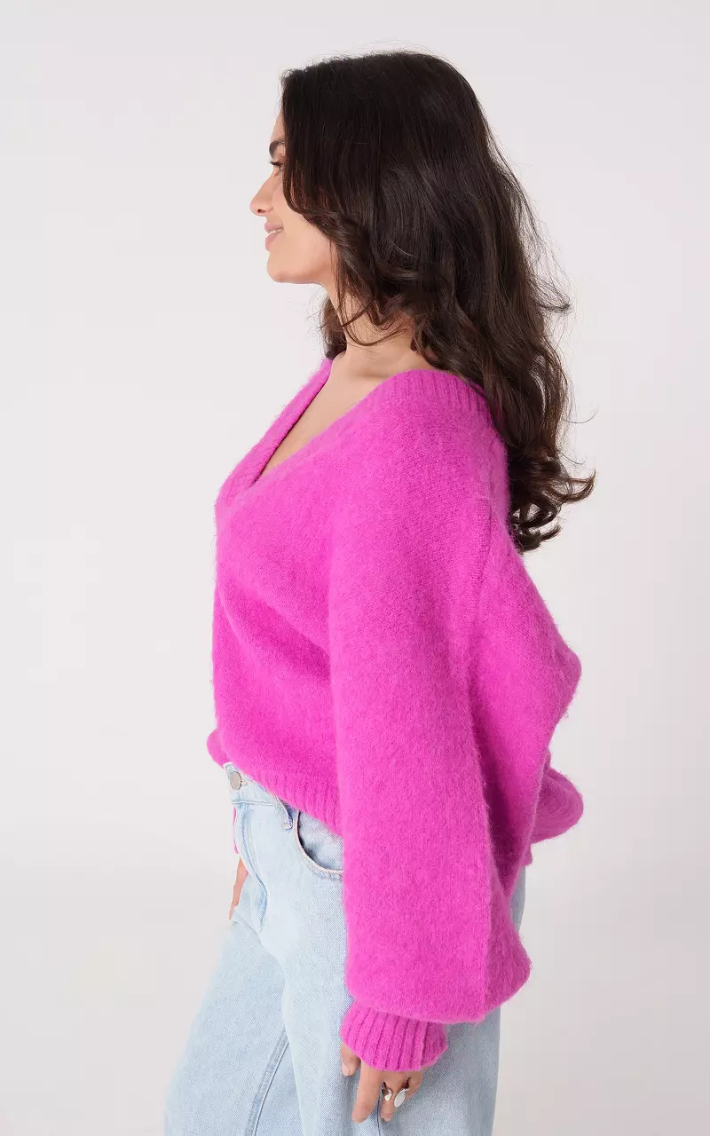 Vest with buttons Pink