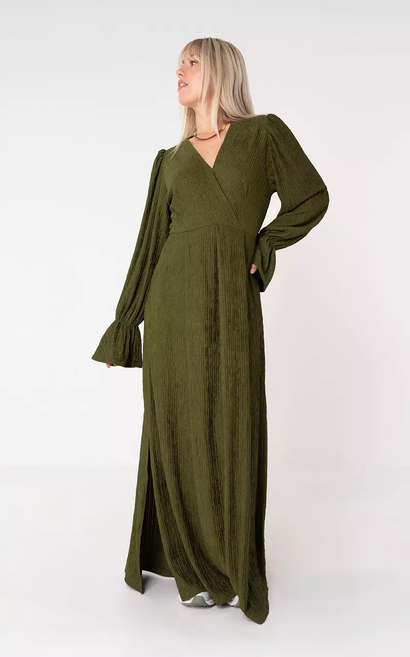 Maxi jurk Kaki