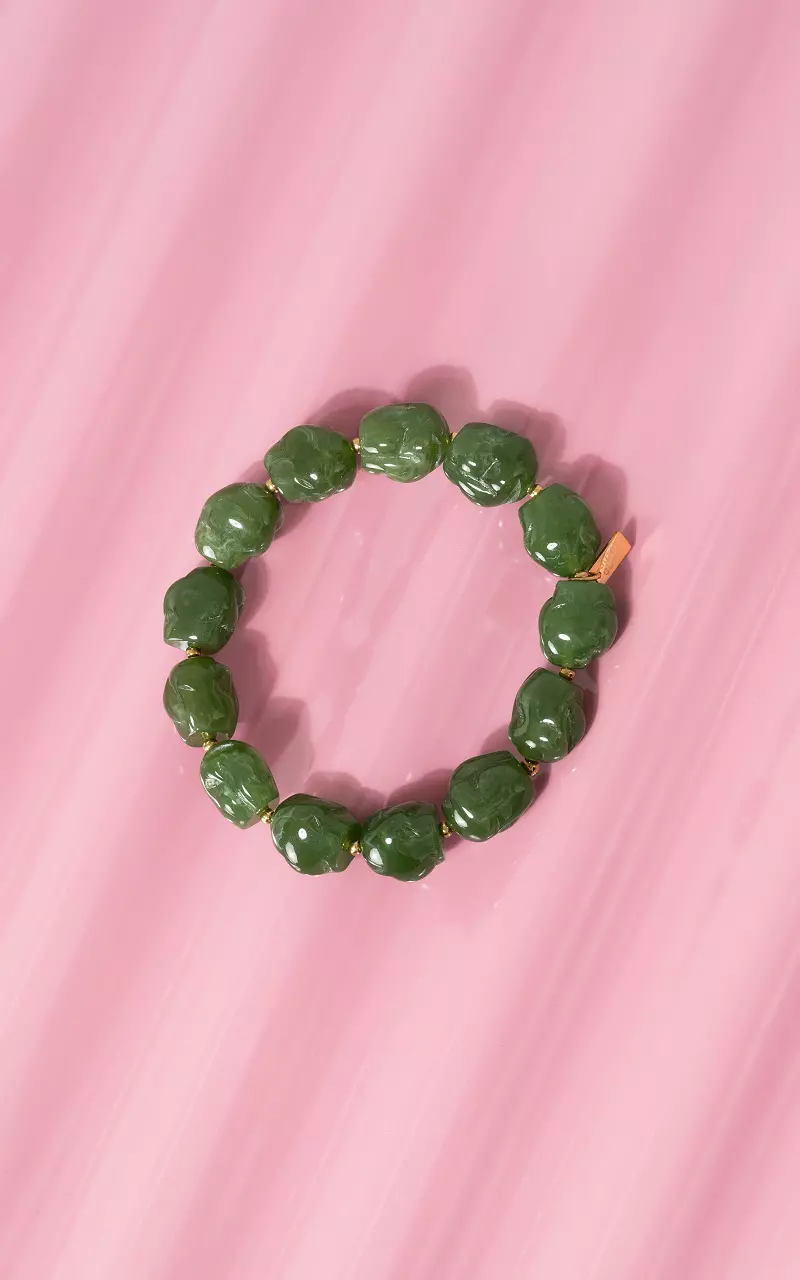 Beads bracelet Green