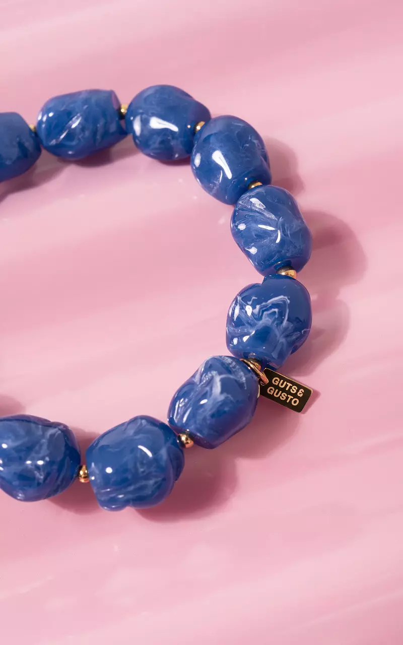Beads bracelet Blue