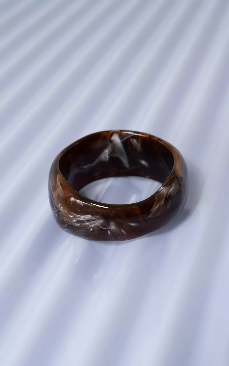 Bangle bracelet Dark Brown