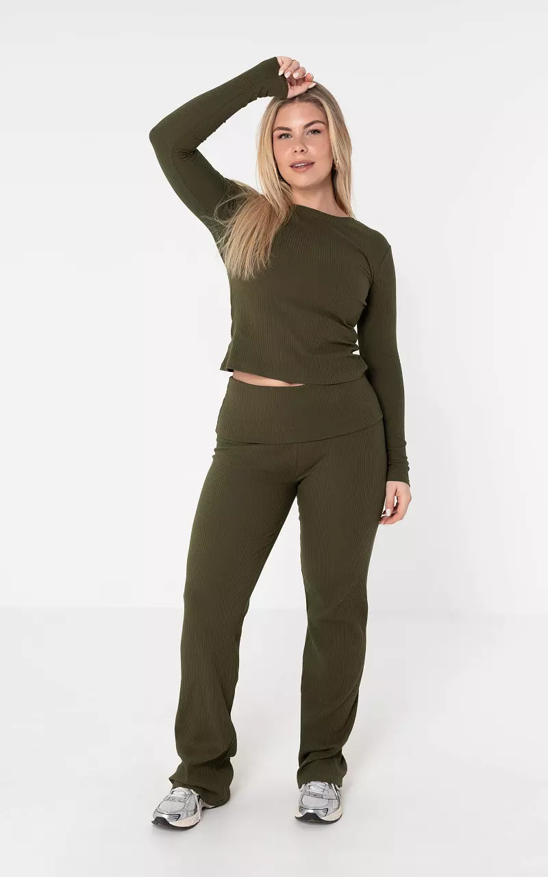 Comfy Hose Dunkelgrün