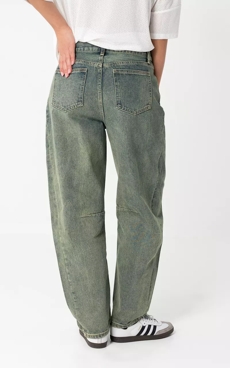 Balloon jeans Green