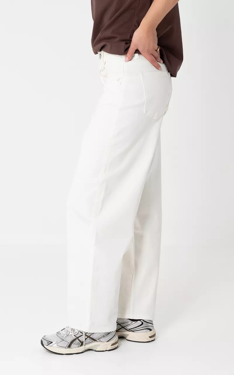 Ballonfit jeans White