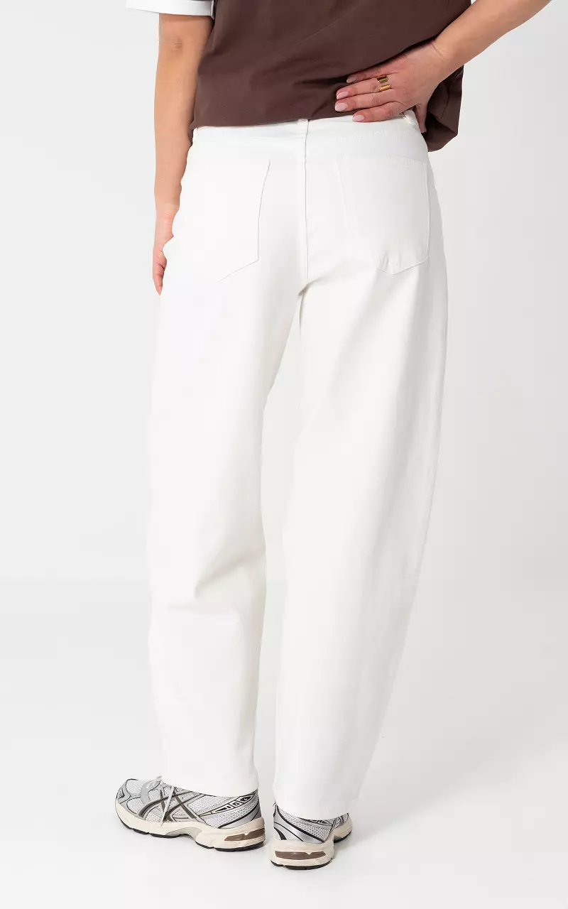 Ballonfit jeans White