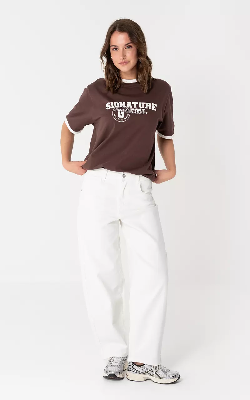 Ballonfit jeans White