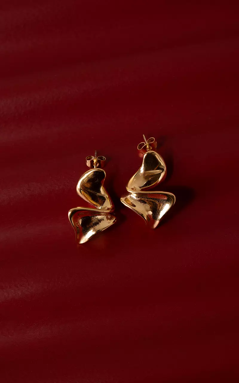 Earrings #105726 Gold