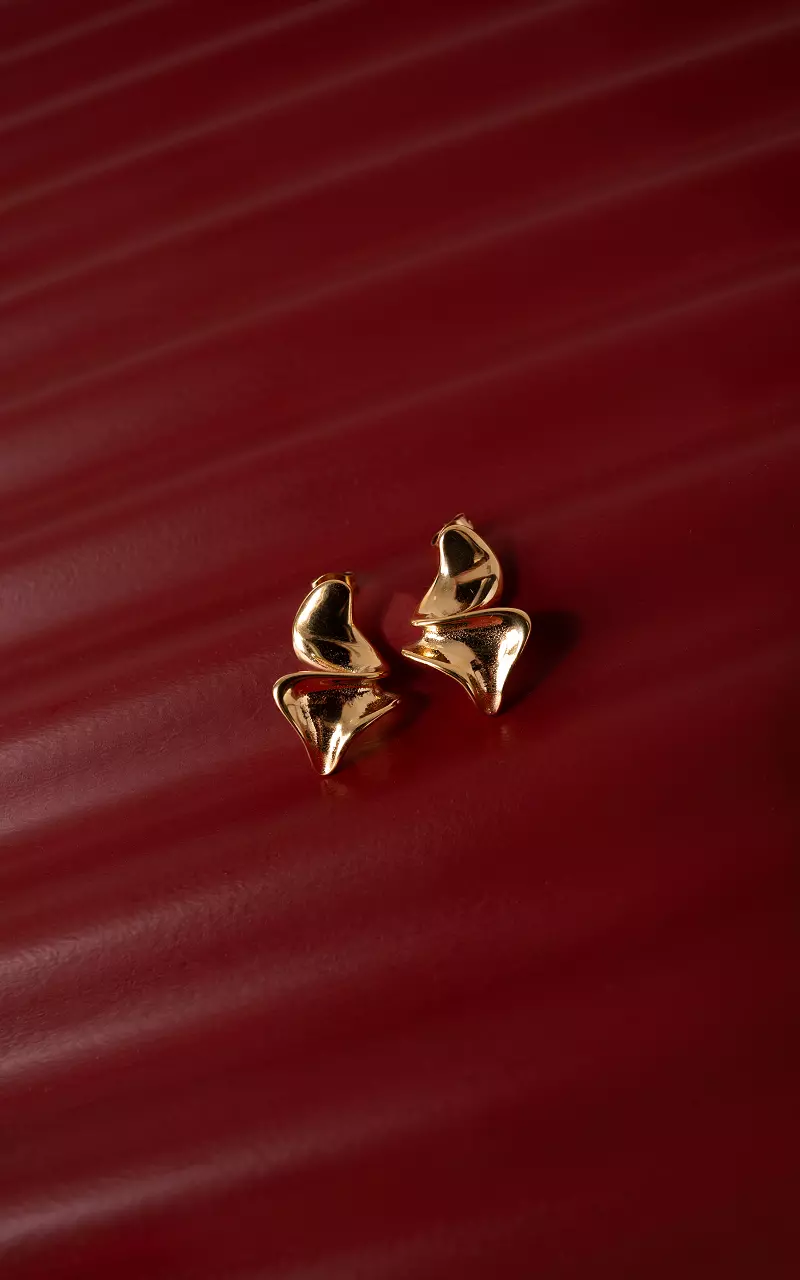 Earrings #105726 Gold