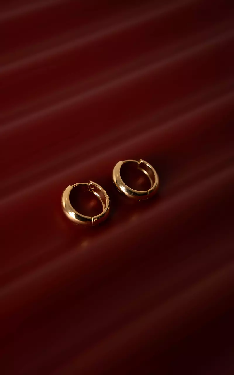 Geschlossene Ohrringe Gold