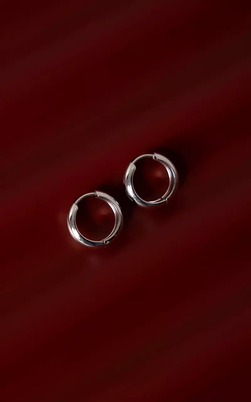 Geschlossene Ohrringe Silber