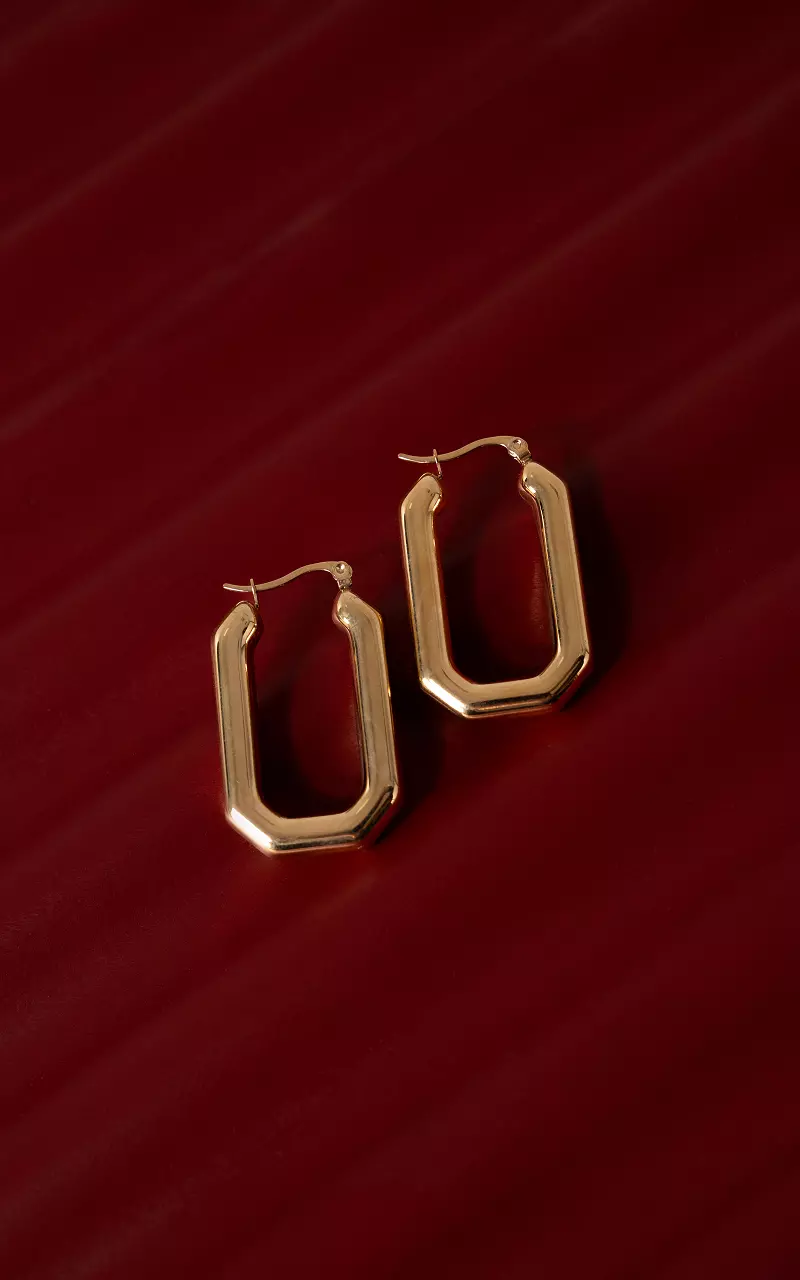 Earrings #105753 Gold