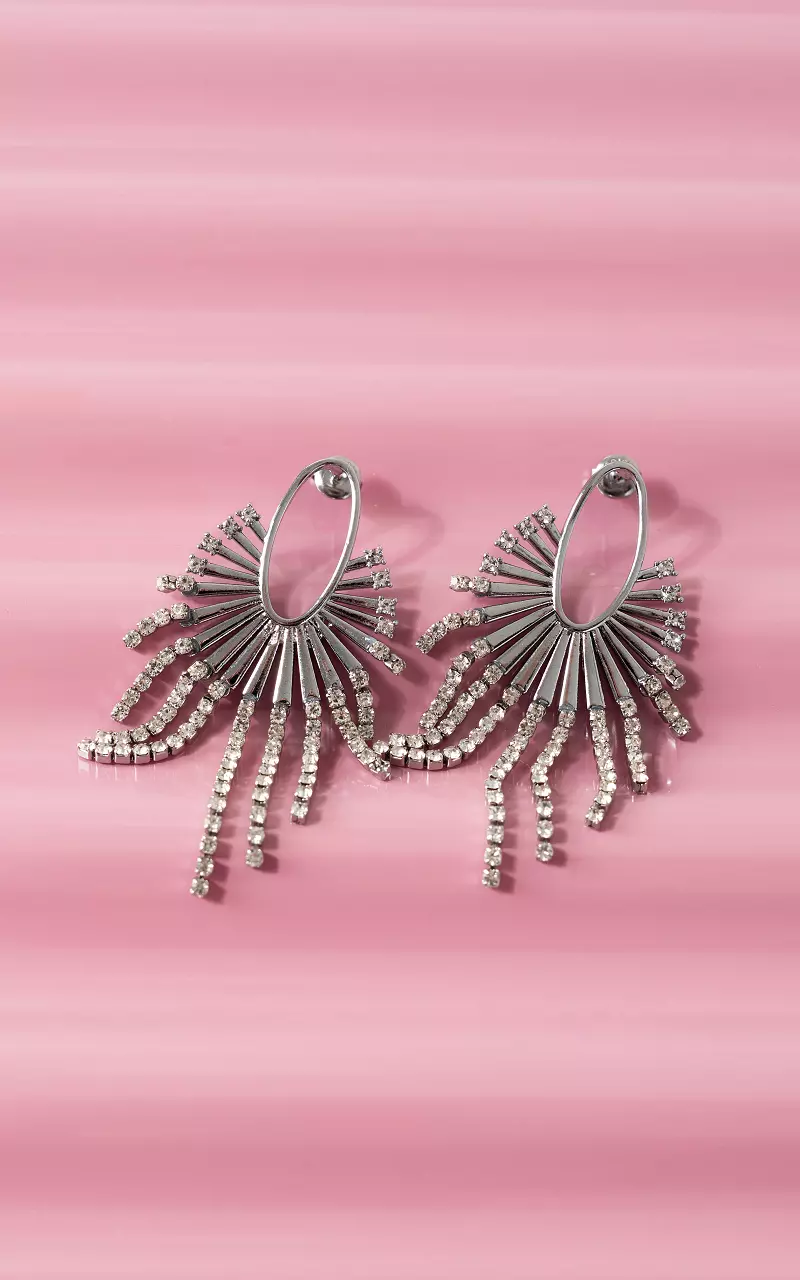 Earrings #105755 Silver