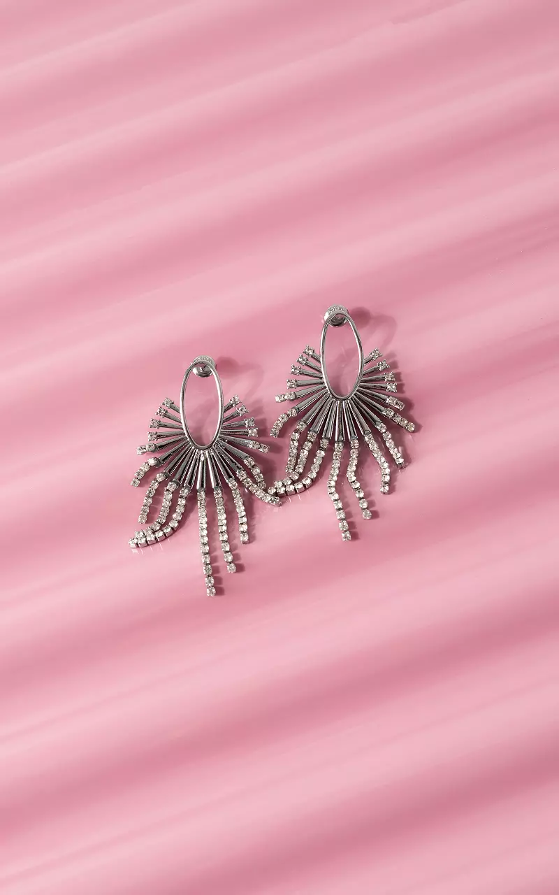 Earrings #105755 Silver