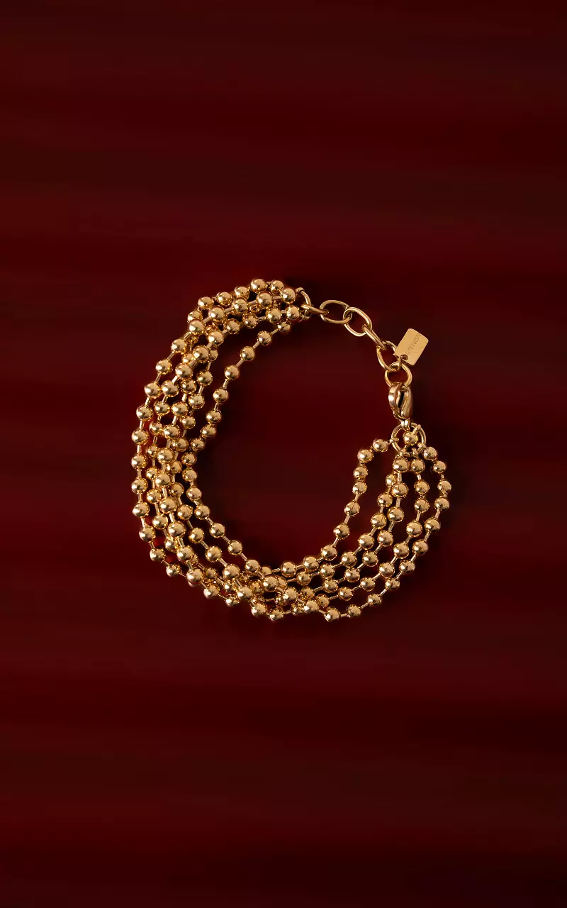 Multilayer Armband Gold