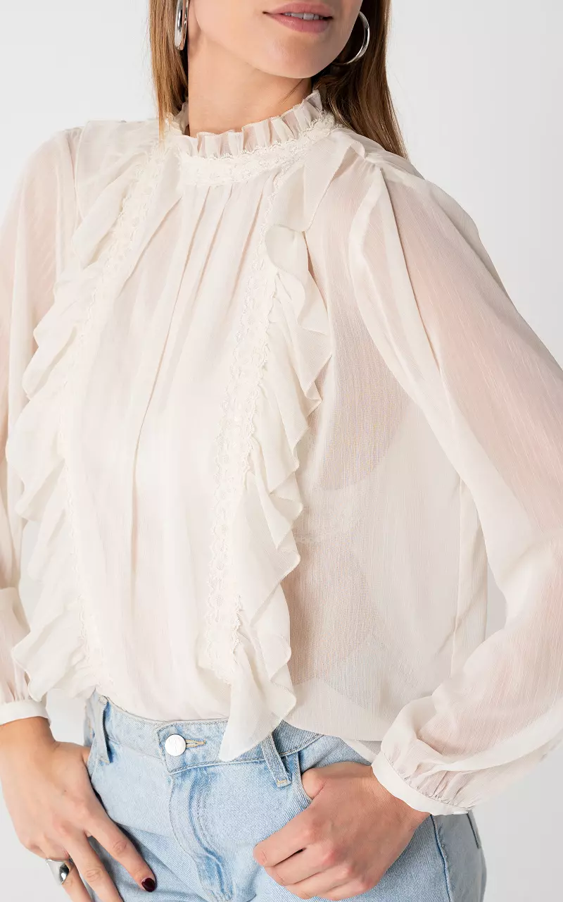 Blouse #105828 Cream