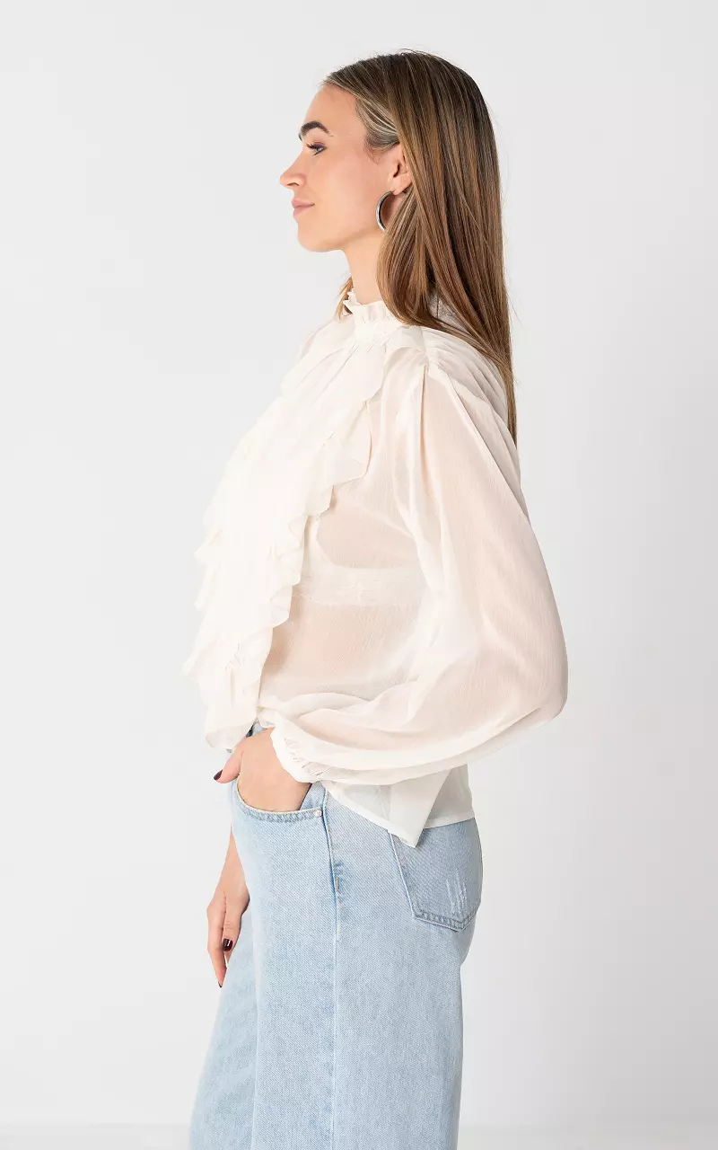 Blouse #105828 Cream