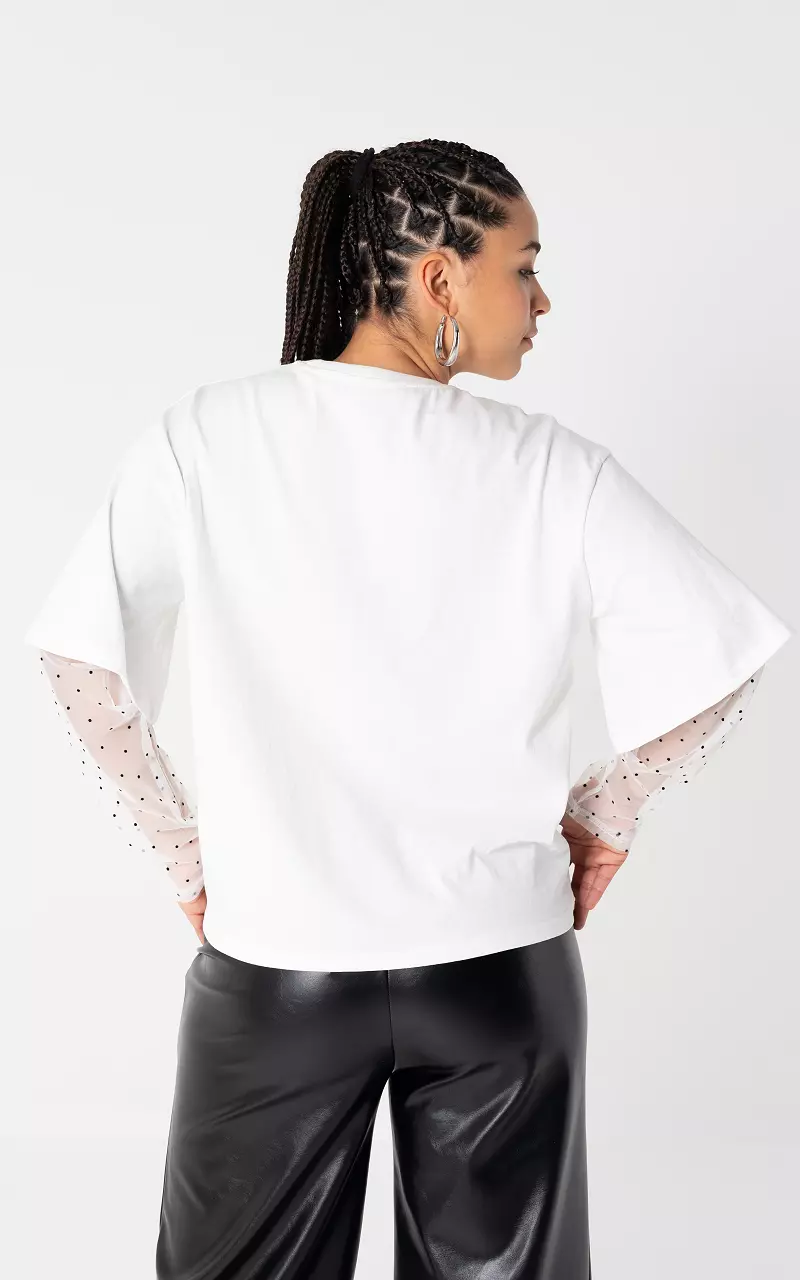 Long sleeve White