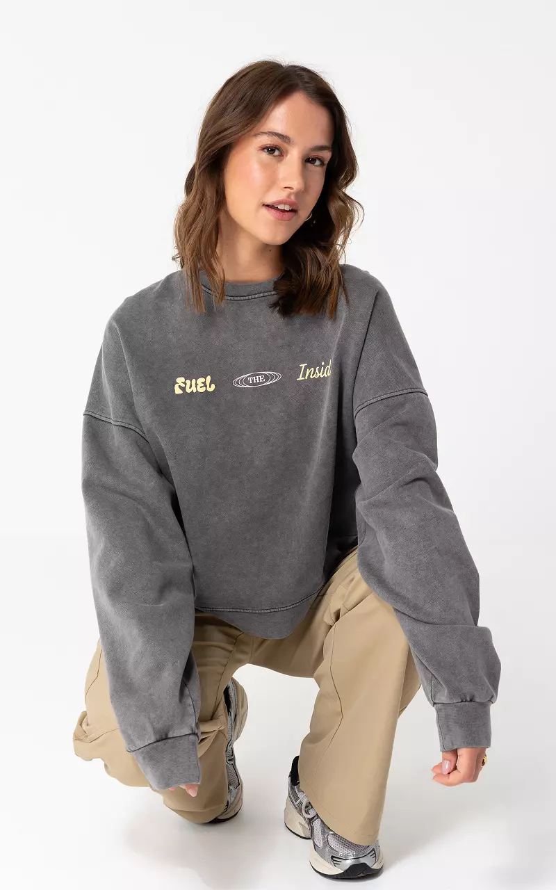 Oversized sweater Grey