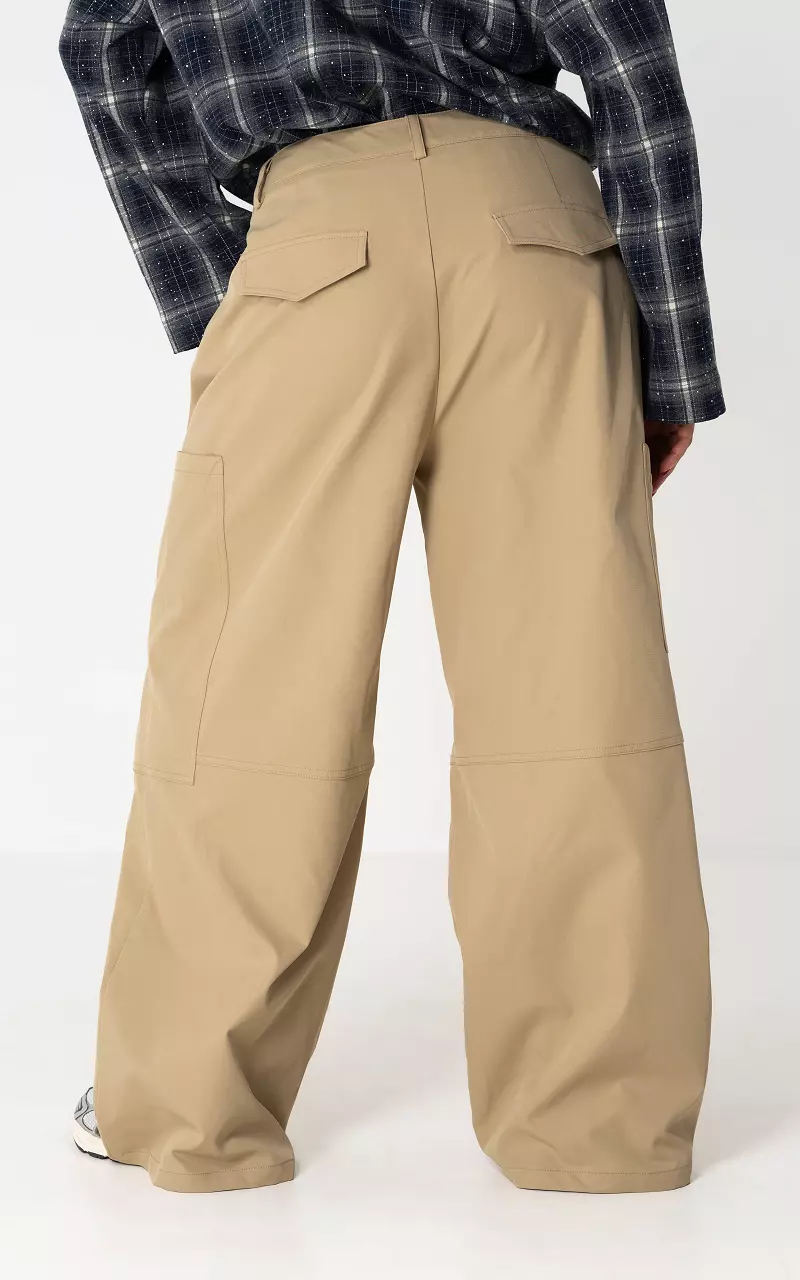 Cargo wide leg Beige