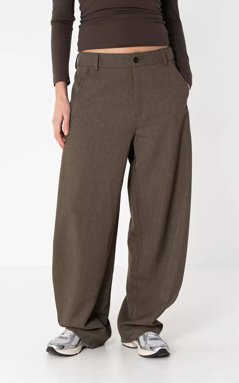 Wide leg pants Brown