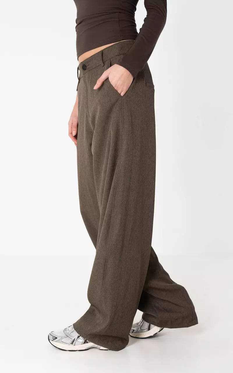 Wide leg pants Brown