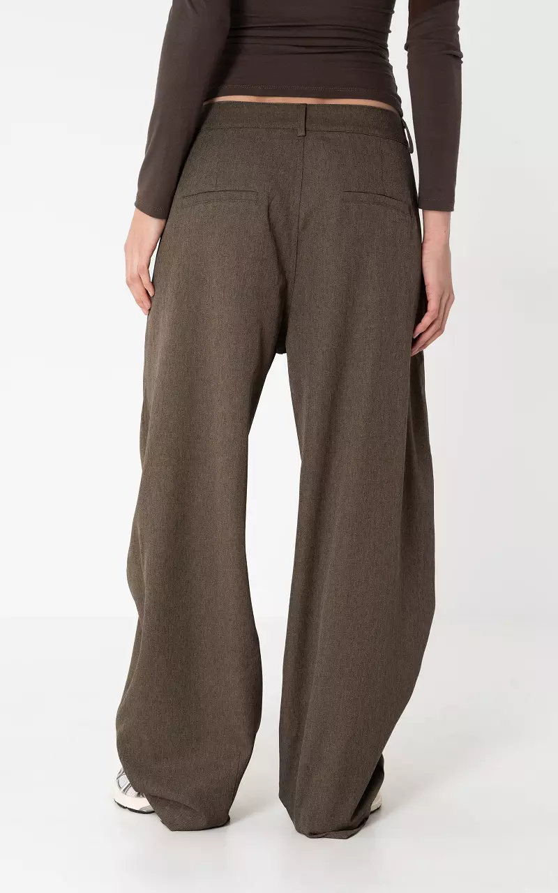 Wide leg pants Brown