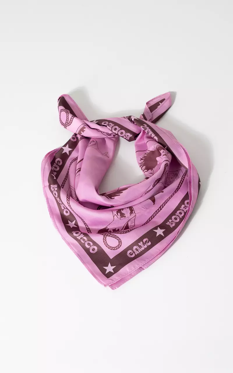 Rodeo Tuch Pink Braun