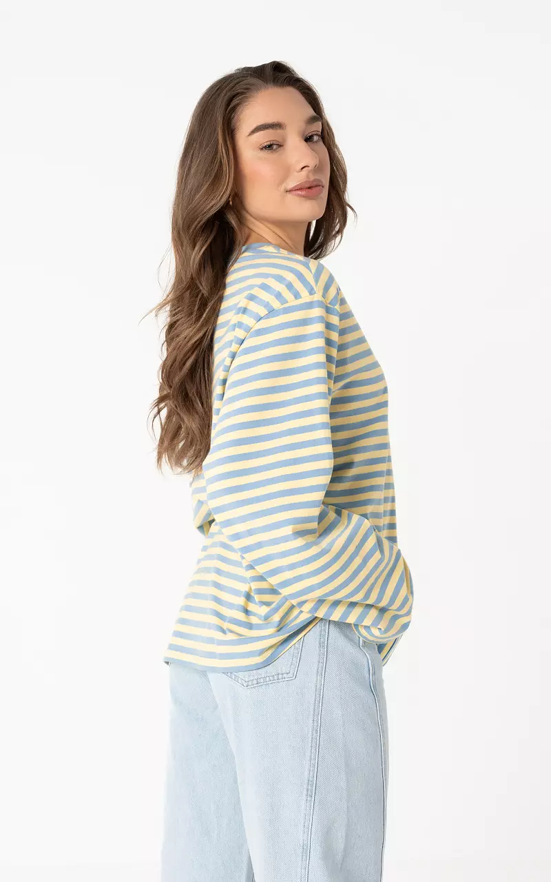 Long sleeve Light Blue Light Yellow