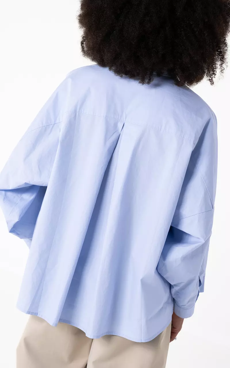 Oversized blouse Blue