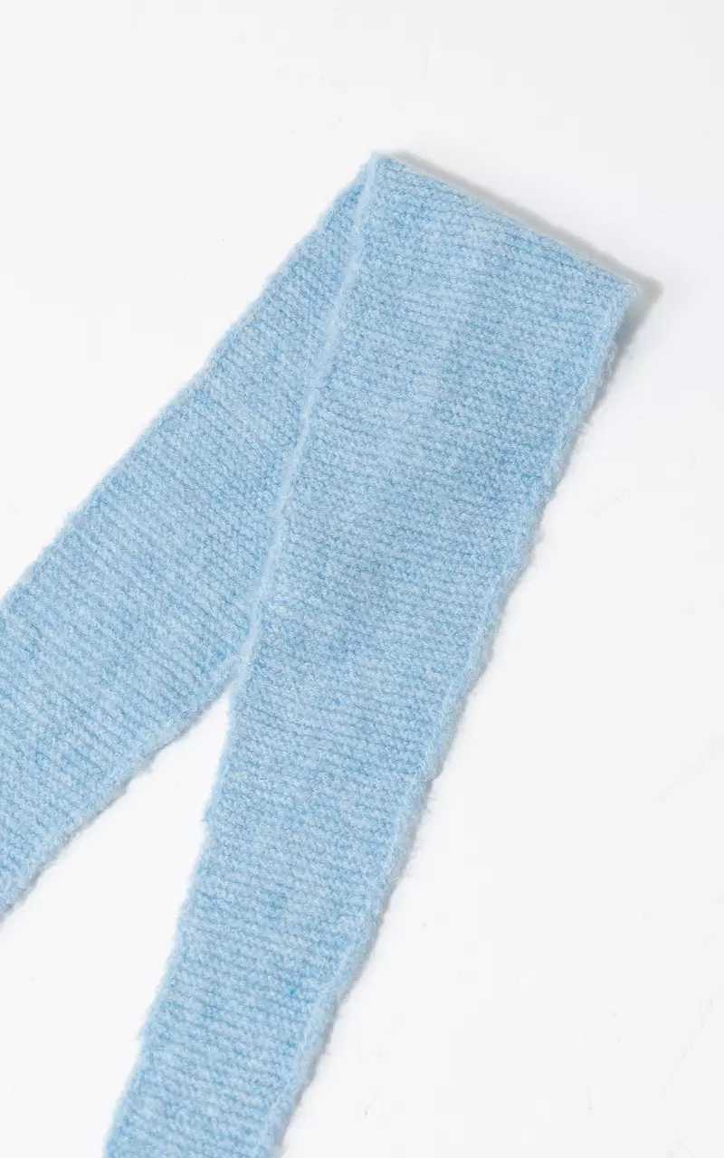 Dunne shawl Lichtblauw