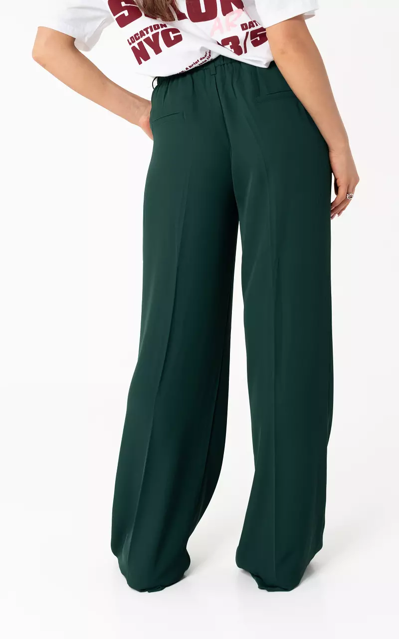 Straight fit trousers Emerald