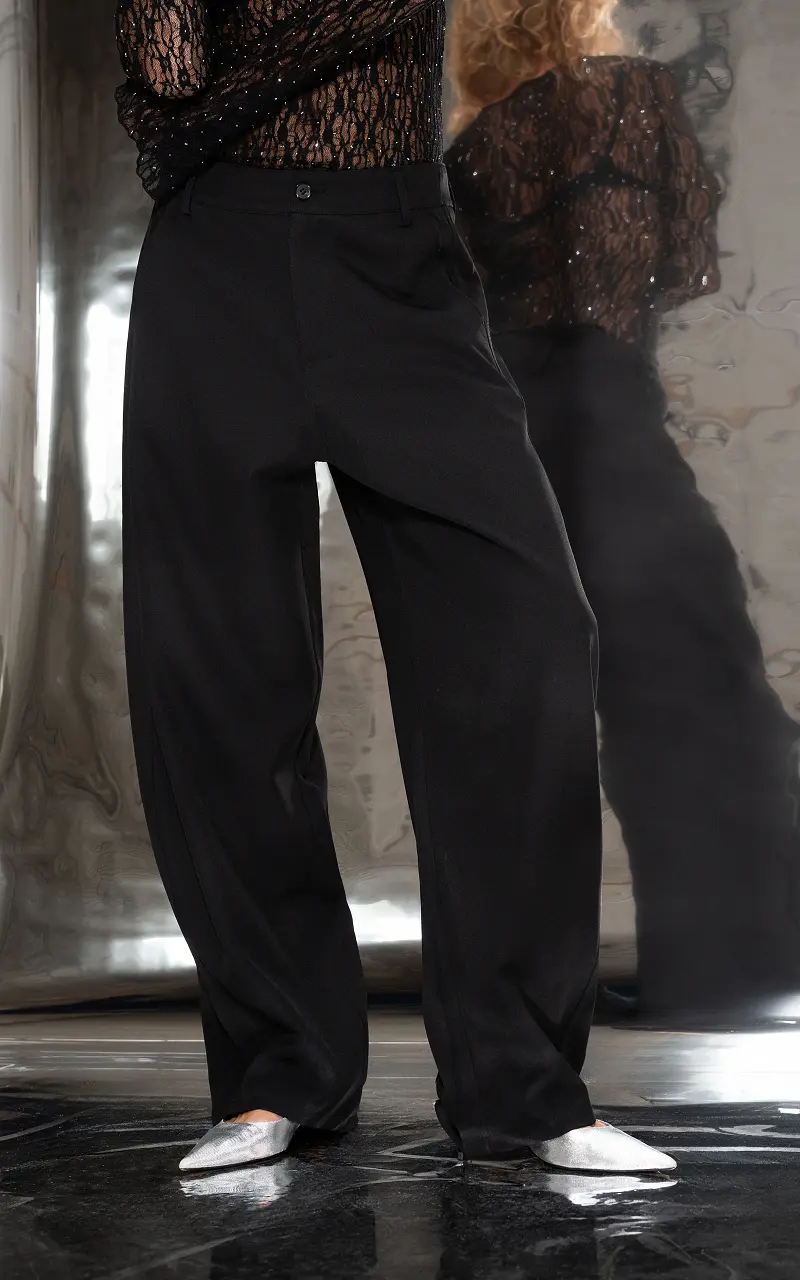 Barrel broek Zwart