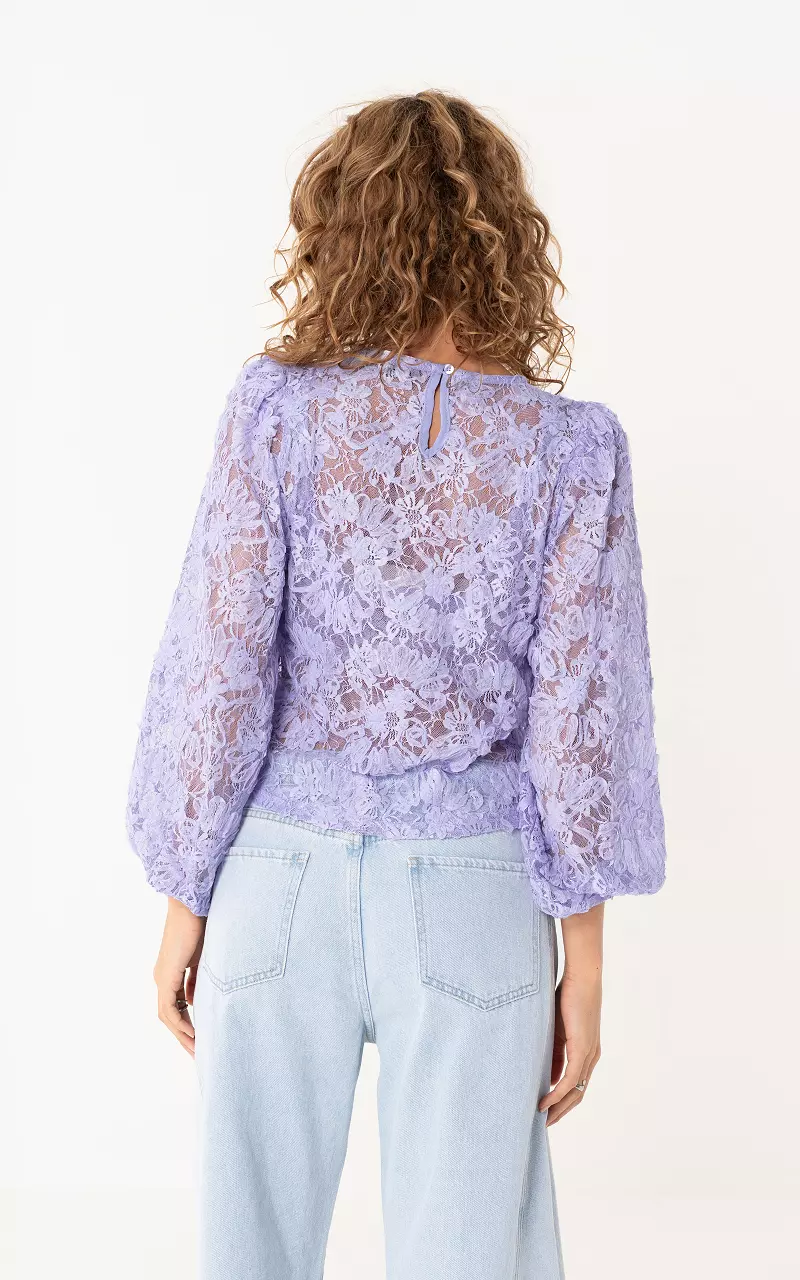 Lace top Lilac
