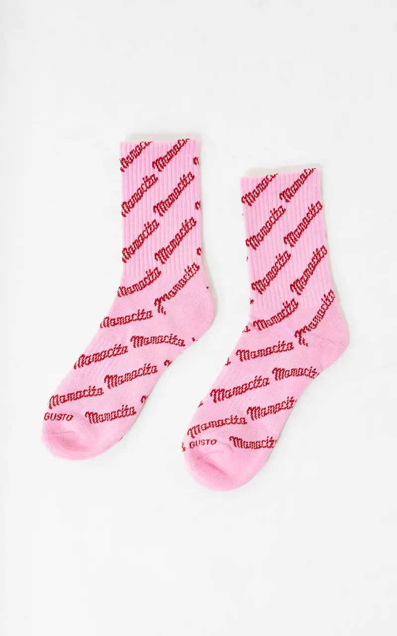 Sportsok Mamacita Roze Bordeaux