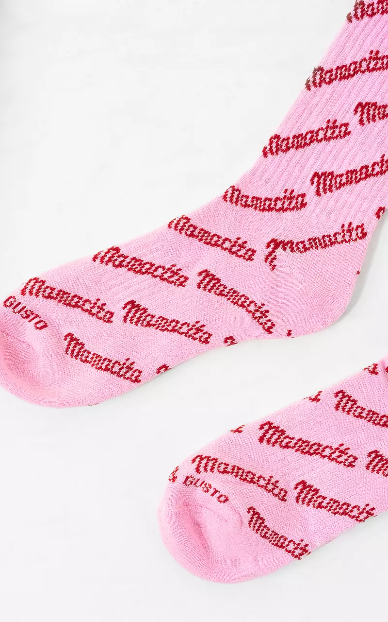 Sportsok Mamacita Roze Bordeaux