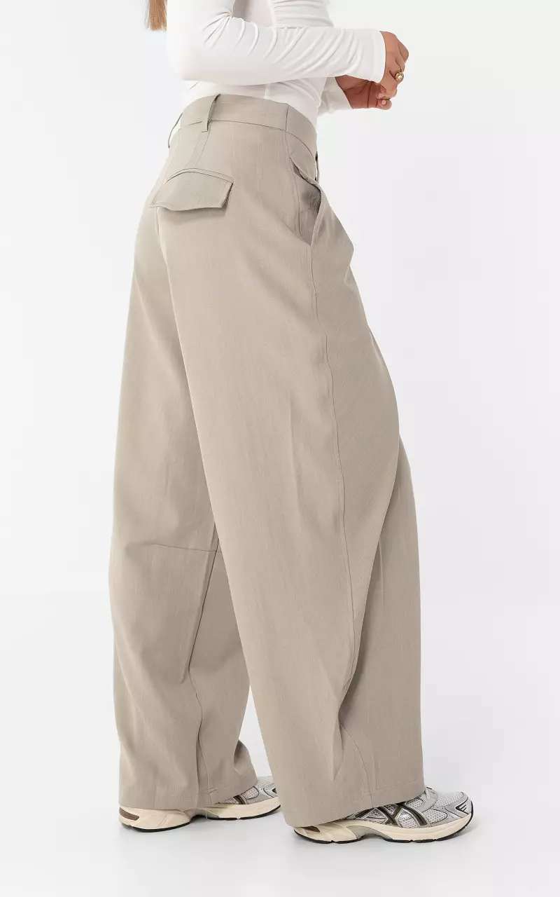 Wickelhose Taupe