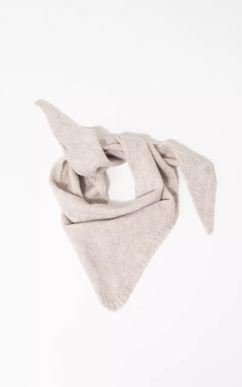 Point shawl Beige