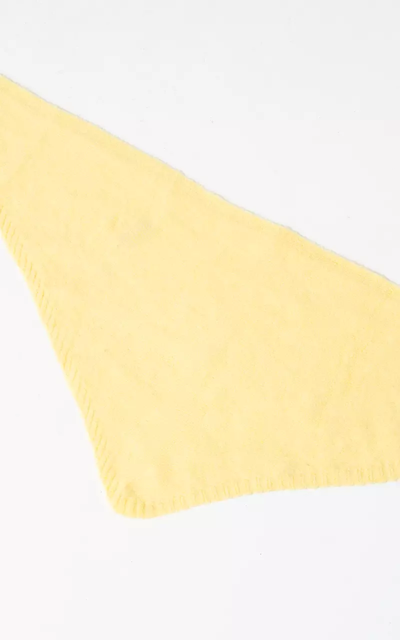Point shawl Light Yellow