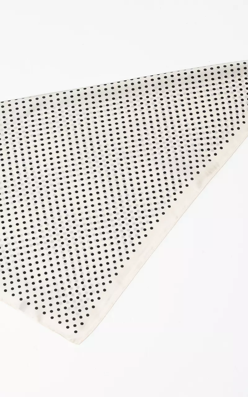 Scarf #106766 White Black