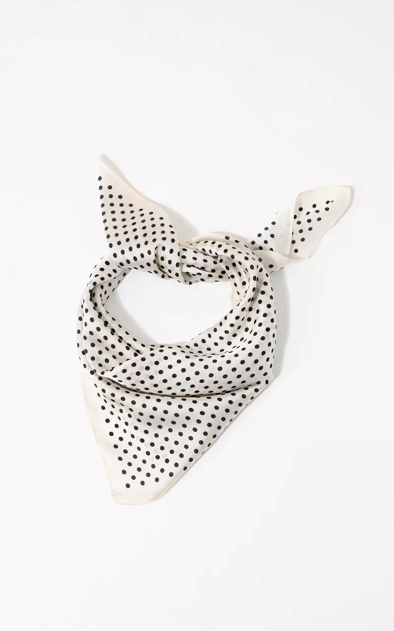 Scarf #106766 White Black