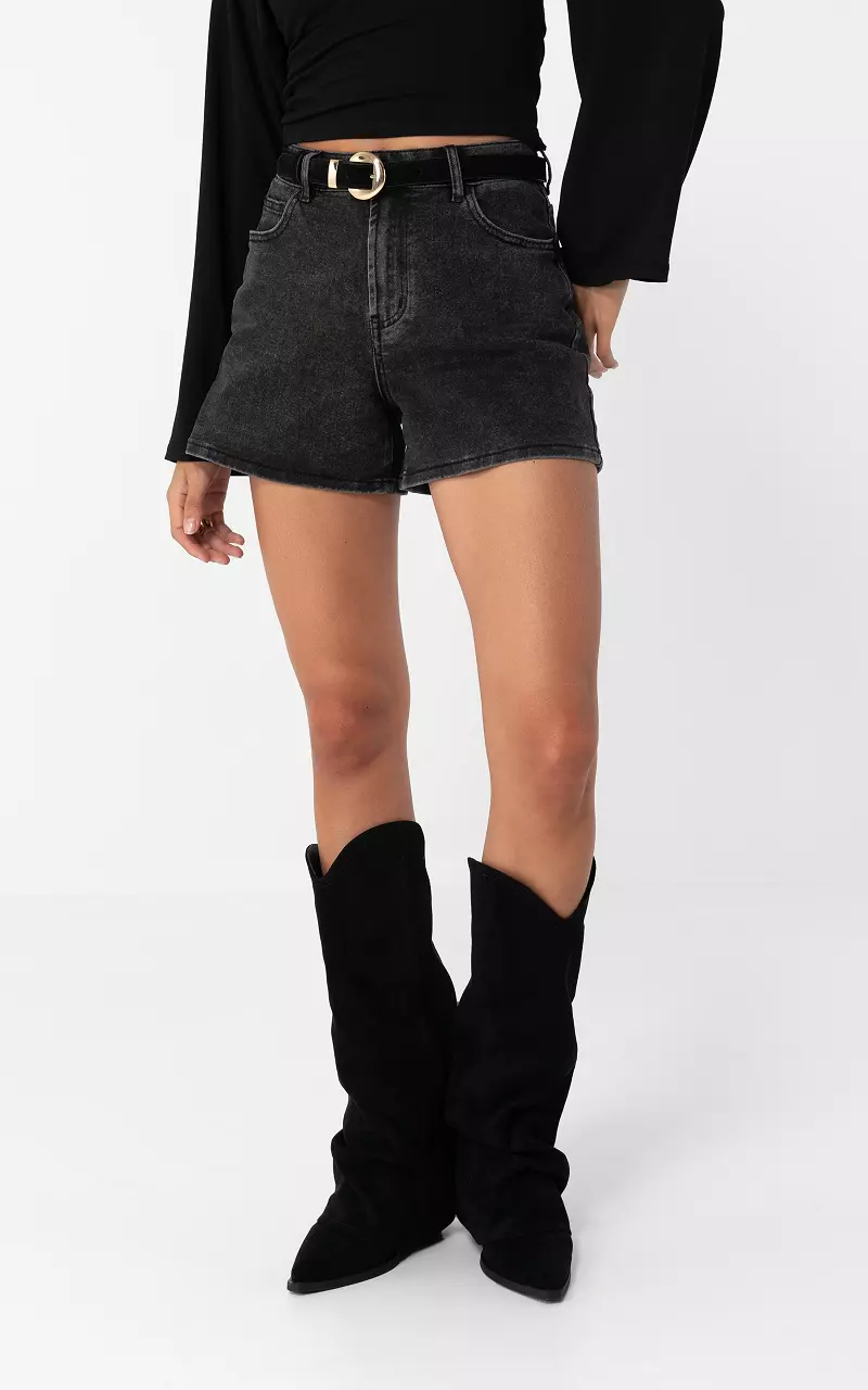 Denim shorts Dark Grey