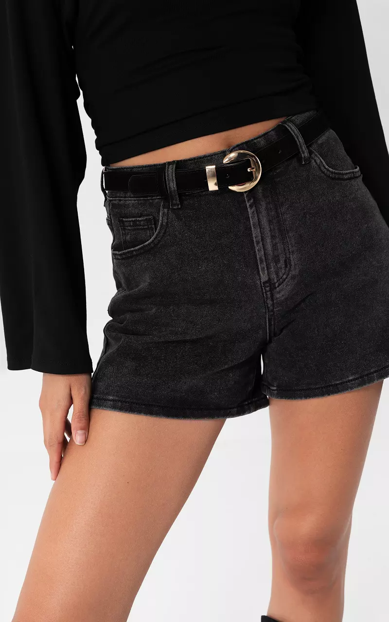Denim shorts Dark Grey